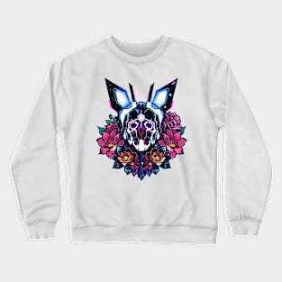 Cyberpunk Flowers Crewneck Sweatshirt